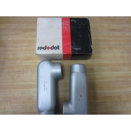 Red Dot BLR-5 Conduit Bodies BLR5 Size:12 LR (Pack of 2)