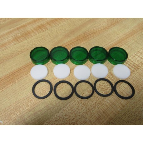 Allen Bradley 800E-ALF3 22.5mm Illum. Pushbutton Cap (Pack of 5) - New No Box