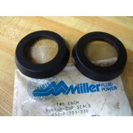 Miller 052-PS001-250 Buna-N-Cup Seals 052PS001250 (Pack of 2)