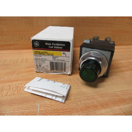 General Electric CR104PBL11G1L2 Pushbutton Illum. GE