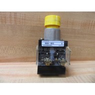 Allen Bradley 800H-BK9 Pushbutton 800HBK9 - Used