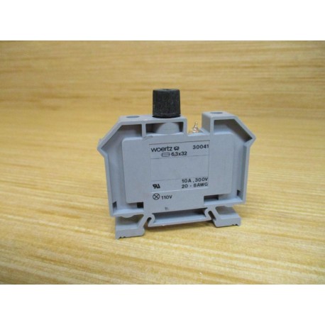 Woertz 30041 Fuse Terminal Block - New No Box