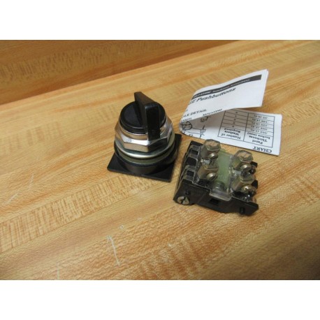 General Electric CR104PSM34B91 Selector Switch GE - New No Box