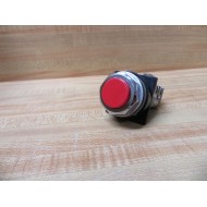 General Electric CR104PBG91R2 Red Push Button GE WContact Block - New No Box