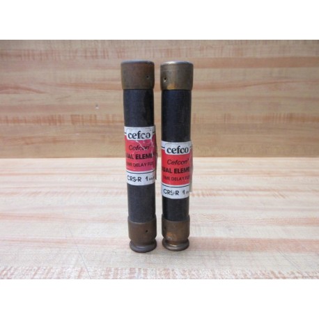 Cefco CRS-R-1 Fuse CRSR1 (Pack of 2) - Used