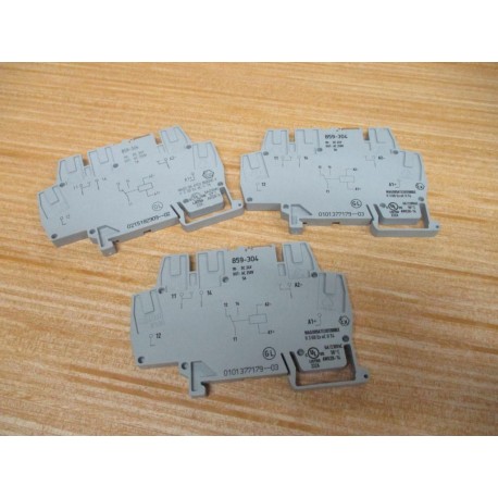 Wago 859-304 Relay Module 859304 (Pack of 3) - New No Box