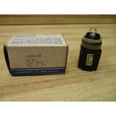 General Electric CR104C132 Pilot Light GE