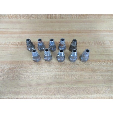 Parker 0107-4-6 Adapter Fitting (Pack of 10) - Used