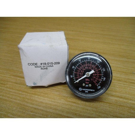 Norgren 18-015-209 Pressure Gauge 18015209