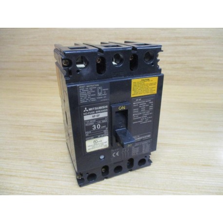 Mitsubishi NF-SF3030 No-Fuse 30A Breaker NFSF3030 - New No Box