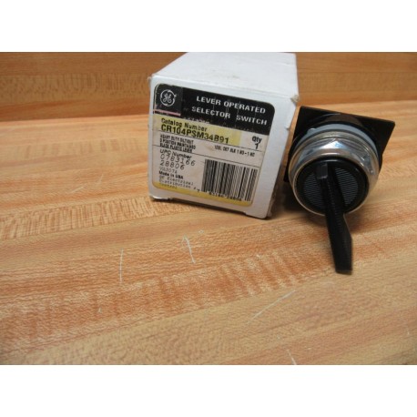 General Electric CR104PSM34B91 Selector Switch GE