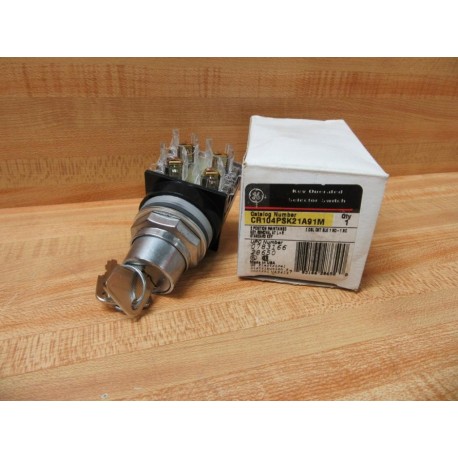 General Electric CR104PSK21A91M Selector Switch