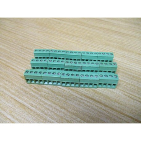 Phoenix Contact MSTB 2,54-ST-5,08 PCB Connector 1757035 (Pack of 15) - Used