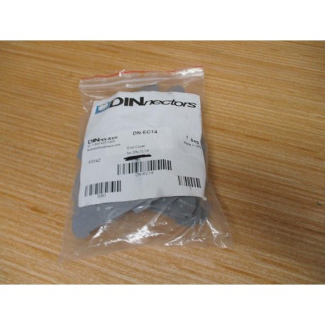 Automation Direct DN-EC14 DINnectors End Cover 43542 (Pack of 24)