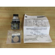 General Electric CR104PSG34B91A Switch GE 3 Position Hand Off Auto Legend - New No Box