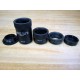 VM100 C Mount TV Lens Extension Tube Set WBase & Cap - New No Box