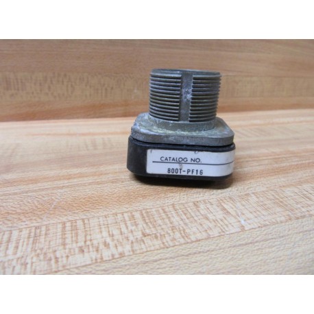 Allen Bradley 800T-PF16 Push-To-Test Button 800TPF16 Core Only - Used