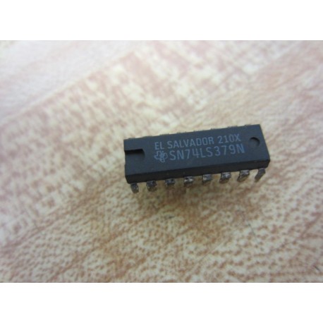 Texas Instruments SN74LS379N Integrated Circuit (Pack of 3)