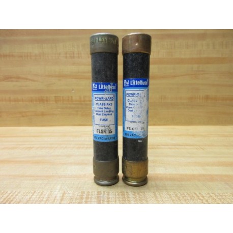 Littelfuse FLSR-35 Fuse Cross Ref 486L37, FLSR035 (Pack of 2) - Used