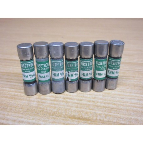 Buss FNM-610 Bussmann Fuse Cross Ref 4XC09 (Pack of 7) - New No Box