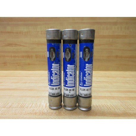 Littelfuse FLSR-40-ID Fuse FLSR040ID (Pack of 3) - Used