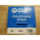 Precision Brand 19H4 19240 Feeler Gage Stock Partial - Used