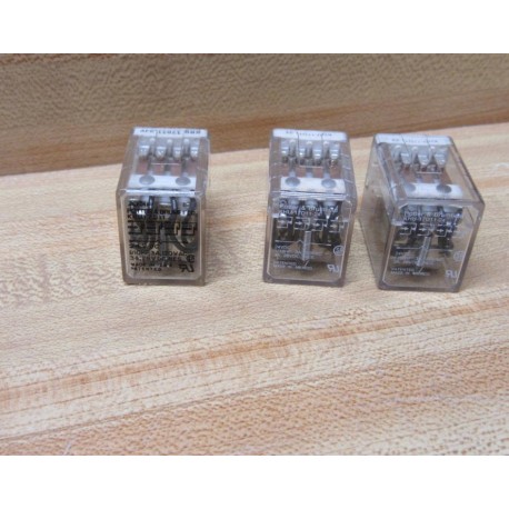 Potter & Brumfield KHU-17D11-24 24VDC Relay KHU17D1124 3A (Pack of 3) - New No Box