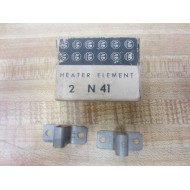 Allen Bradley N41 Overload Relay Heater Element 1 Box (Pack of 2)