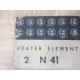 Allen Bradley N41 Overload Relay Heater Element 1 Box (Pack of 2)