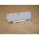 Weidmuller ZPES 2.54AN WS Terminal Block ZPES254ANWS (Pack of 15) - Used