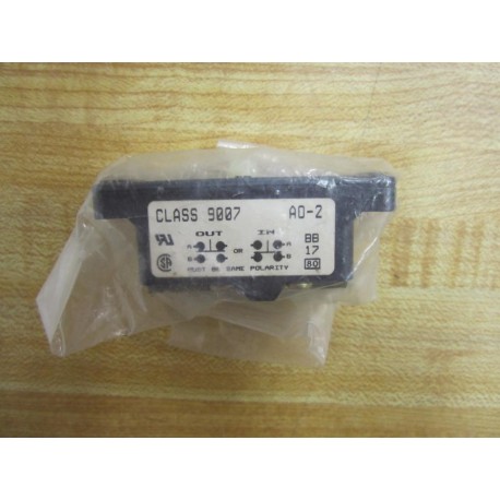 Square D 9007-AO2 Limit Switch 9007-A02