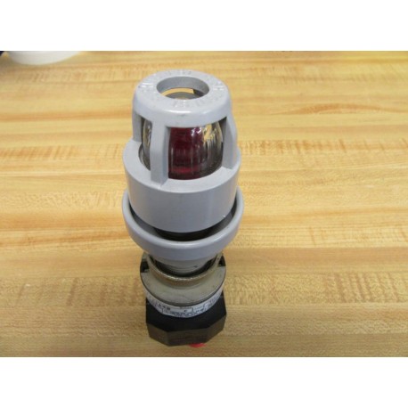 Allen Bradley 800H-PPT16R Pilot Light 800HPPT16R Red - New No Box