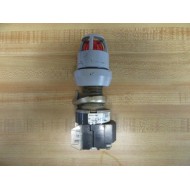 Allen Bradley 800H-PPT16R Pilot Light 800HPPT16R Red - Refurbished