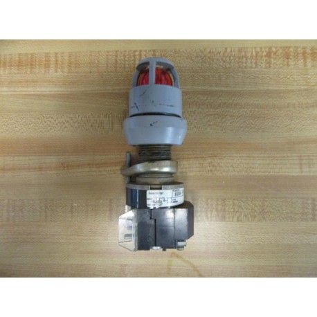 Allen Bradley 800H-PPT16R Pilot Light 800HPPT16R Red - Refurbished