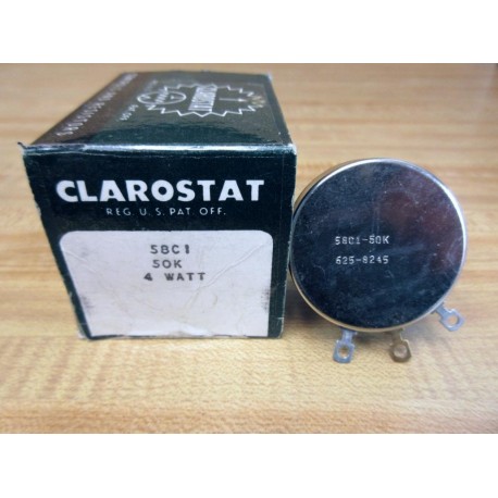 Clarostat 58C1-50K Potentiometer 58C150K -