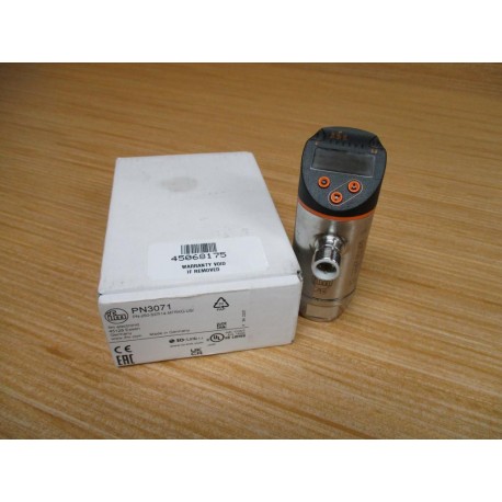 IFM Efector PN3071 Pressure Sensor PN-250-SER14-MFRKGUSV