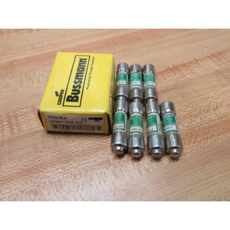 Buss FNQ-R-4 Bussmann Fuse Cross Ref 6F117 (Pack of 7)