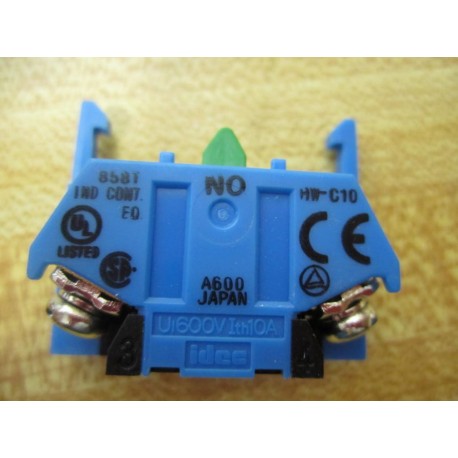 IDEC HW-C10 Contact Block HWC10 - New No Box