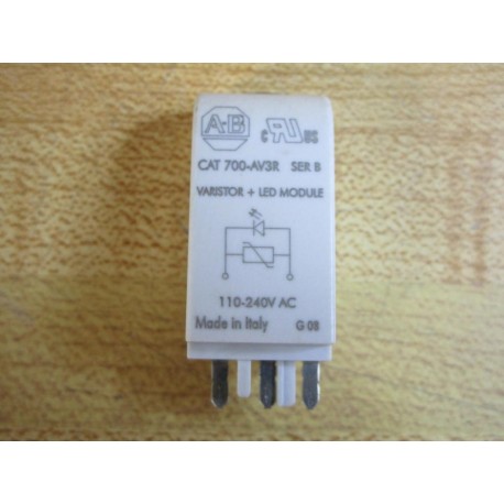 Allen Bradley 700-AV3R Varistor, LED Module 700AV3R - New No Box