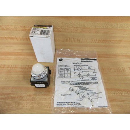 GE General Electric CR104PLG32W Pilot Light wCR104PXG22