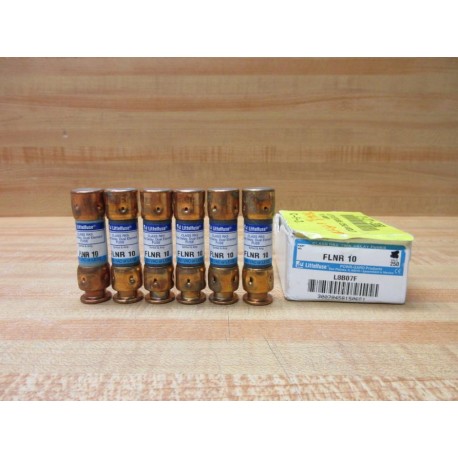 Littelfuse FLNR-10 Fuse Cross Ref 486K83 (Pack of 6)