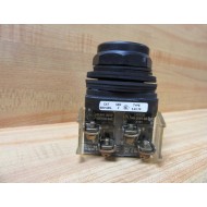 Allen Bradley 800H-BR Pushbutton 800HBR W(2) 800T-XA Black - New No Box
