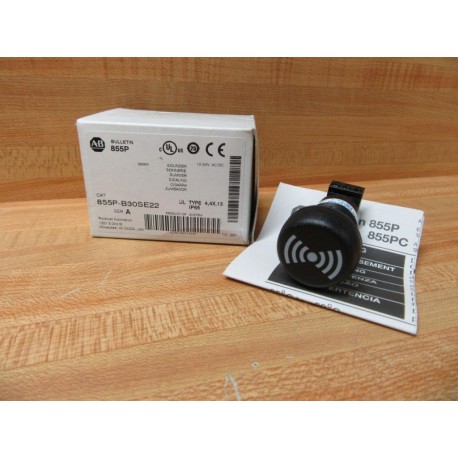 Allen Bradley 855P-B30SE22 Panel Mount Sounder 855PB30SE22