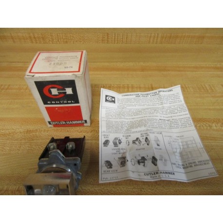Cutler Hammer E30DD SwitchLamp