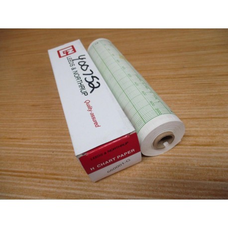 Leeds & Northrup 660001-G Speedomax H Chart Paper 660001G