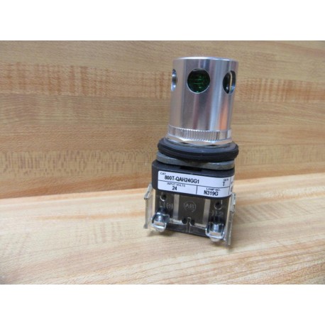Allen Bradley 800T-QAH24GG1 Pushbutton 800TQAH24GG1 W800T-XA1N330 - New No Box