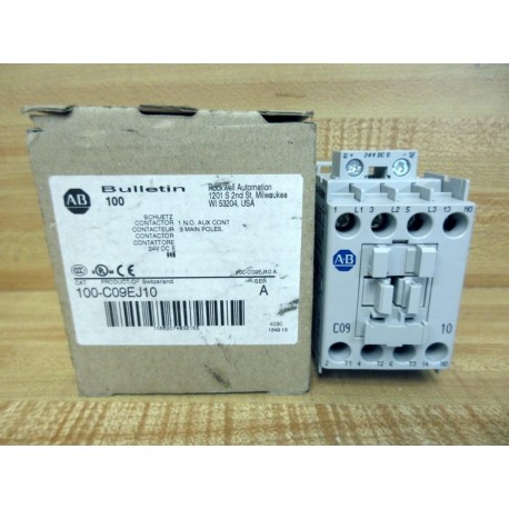 Allen Bradley 100-C09EJ10 Contactor 100C09EJ10