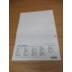 Keyence 981BE001-05 Safety Light Curtain User Manual GL-R Series - New No Box