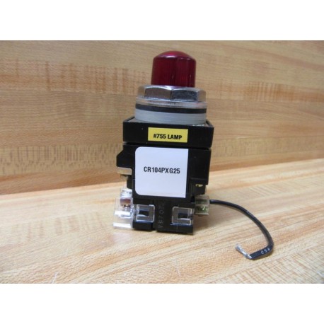 General Electric CR104PXG25 Push Button Red WNONC Contacts - New No Box