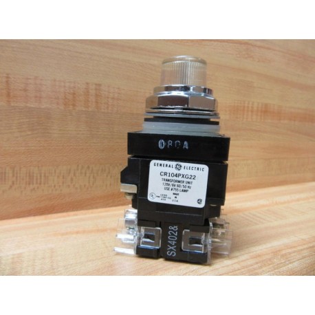 General Electric CR104PBT11C1B2 Pushbutton GE Clear - New No Box
